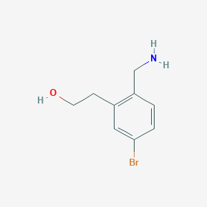 2-(Aminomethyl)-5-bromobenzeneethanol