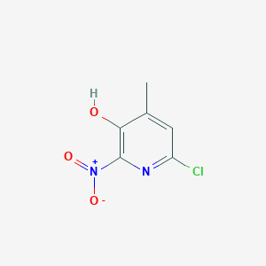 6-Chloro-4-methyl-2-nitro-3-pyridinol