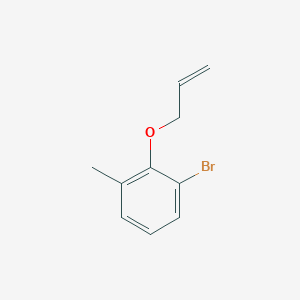 molecular formula C10H11BrO B13979973 2-Allyloxy-1-bromo-3-methyl-benzene 