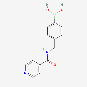 (4-(Isonicotinamidomethyl)phenyl)boronic acid