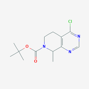 tert-Butyl 4-chloro-8-methyl-5,8-dihydropyrido[3,4-d]pyrimidine-7(6H)-carboxylate