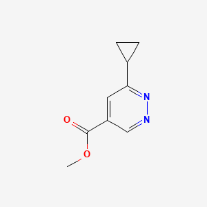 Methyl 6-cyclopropylpyridazine-4-carboxylate