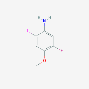 5-Fluoro-2-iodo-4-methoxyaniline