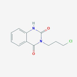 molecular formula C11H11ClN2O2 B13980146 3-(3-Chloropropyl)quinazoline-2,4(1H,3H)-dione CAS No. 5495-40-9