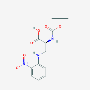 (2S)-2-tert-Butoxycarbonylamino-3-(2-nitrophenylamino)propionic acid