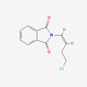 molecular formula C12H10ClNO2 B13980203 2-[(Z)-4-chlorobut-1-enyl]isoindole-1,3-dione 