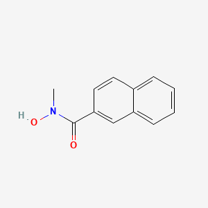 2-Naphthalenecarboxamide, N-hydroxy-N-methyl-