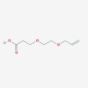 molecular formula C8H14O4 B1398024 3-[2-(2-Propen-1-yloxy)ethoxy]-propionic acid CAS No. 13630-56-3