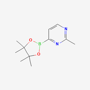 2-Methyl-4-(4,4,5,5-tetramethyl-1,3,2-dioxaborolan-2-YL)pyrimidine