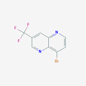 8-Bromo-3-(trifluoromethyl)-1,5-naphthyridine