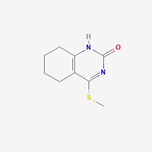 4-(methylthio)-5,6,7,8-tetrahydroquinazolin-2(1H)-one