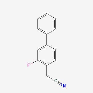 3-Fluorobiphenyl-4-acetonitrile