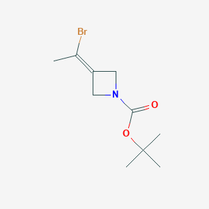 Tert-butyl 3-(1-bromoethylidene)azetidine-1-carboxylate