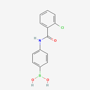 (4-(2-Chlorobenzamido)phenyl)boronic acid