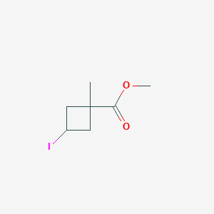 Methyl 3-iodo-1-methylcyclobutane-1-carboxylate