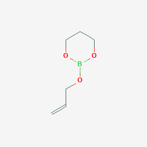 molecular formula C6H11BO3 B13980931 2-(Allyloxy)-1,3,2-dioxaborinane 