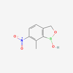 7-Methyl-6-nitrobenzo[c][1,2]oxaborol-1(3H)-ol