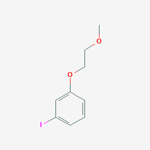 molecular formula C9H11IO2 B1398102 1-Iodo-3-(2-methoxyethoxy)benzene CAS No. 388111-03-3