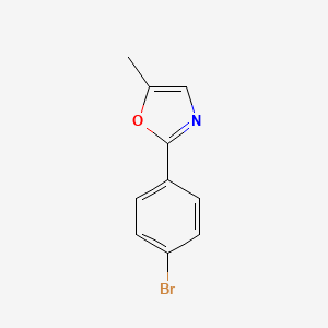 2-(4-Bromophenyl)-5-methyl-1,3-oxazole