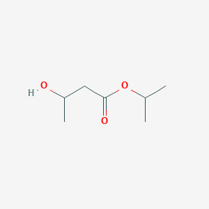 molecular formula C7H14O3 B13981111 Isopropyl 3-hydroxybutyrate CAS No. 54074-94-1