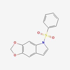 5,6-Methylenedioxy-1-benzenesulfonylindole