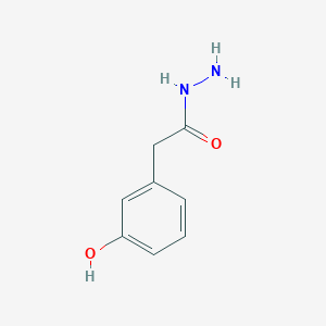 molecular formula C8H10N2O2 B1398119 2-(3-Hydroxyphenyl)acetohydrazide CAS No. 20277-01-4