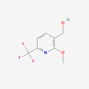 B1398132 2-Methoxy-6-(trifluoromethyl)pyridine-3-methanol CAS No. 917396-37-3