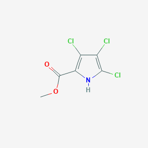 3,4,5-Trichloro-1H-pyrrole-2-carboxylic acid methyl ester