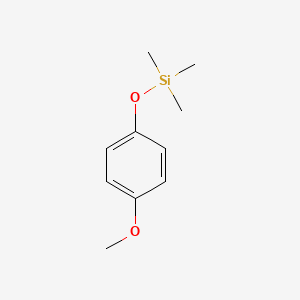 Silane, (4-methoxyphenoxy)trimethyl-