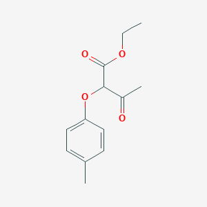 B1398150 Ethyl 2-p-tolyloxyacetoacetate CAS No. 7699-84-5