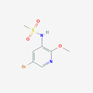 N-(5-bromo-2-methoxypyridin-3-yl)methanesulfonamide