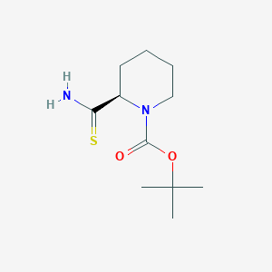 (R)-Tert-butyl 2-carbamothioylpiperidine-1-carboxylate