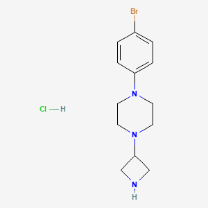 1-(Azetidin-3-YL)-4-(4-bromophenyl)piperazine hcl