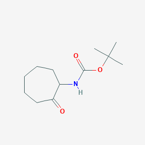 tert-butyl N-(2-oxocycloheptyl)carbamate