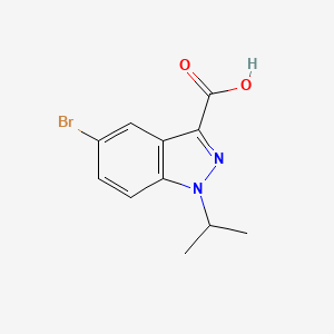 5-Bromo-1-isopropyl-1H-indazole-3-carboxylic acid