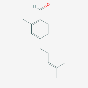 2-Methyl-4-(4-methylpent-3-en-1-yl)benzaldehyde