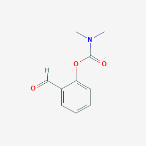 molecular formula C10H11NO3 B1398200 2-甲酰苯基二甲基氨基甲酸酯 CAS No. 21709-45-5