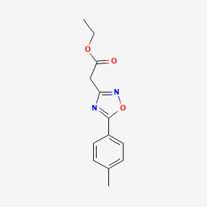 (5-p-Tolyl-[1,2,4]oxadiazol-3-yl)-acetic acid ethyl ester