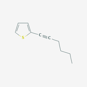 Thiophene, 2-(1-hexynyl)-