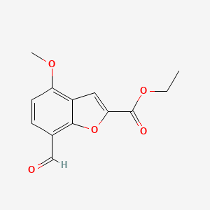 Ethyl 7-formyl-4-methoxybenzofuran-2-carboxylate