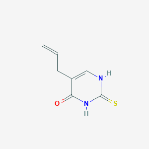 molecular formula C7H8N2OS B13982270 5-Allylthiouracil CAS No. 86351-35-1