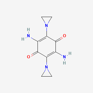 2,5-Diamino-3,6-bis(aziridin-1-yl)cyclohexa-2,5-diene-1,4-dione