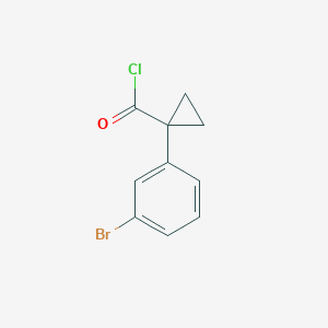 1-(3-Bromophenyl)cyclopropanecarbonyl chloride