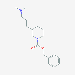 Benzyl 3-(3-(methylamino)propyl)piperidine-1-carboxylate