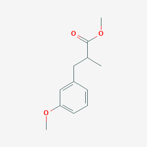 methyl 3-(3-methoxyphenyl)-2-methylpropanoate