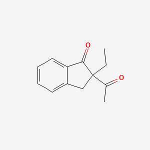 2-acetyl-2-ethyl-2,3-dihydro-1H-Inden-1-one