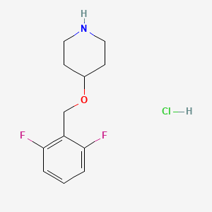 4-[(2,6-Difluorobenzyl)oxy]piperidine hydrochloride