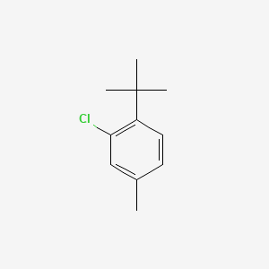 Benzene, chloro-1-(1,1-dimethylethyl)-4-methyl-