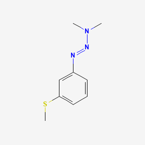 3,3-Dimethyl-1-(m-methylthiophenyl)triazene