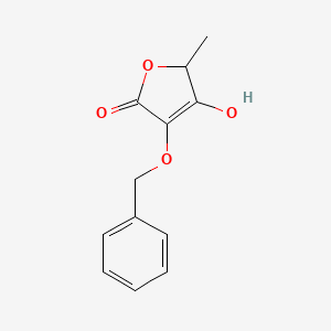 3-hydroxy-2-methyl-4-phenylmethoxy-2H-furan-5-one